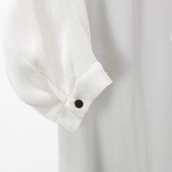 Lanvin SS/12 Runway Tri-Colour Satin Tunic Dress - Picture 7 of 9